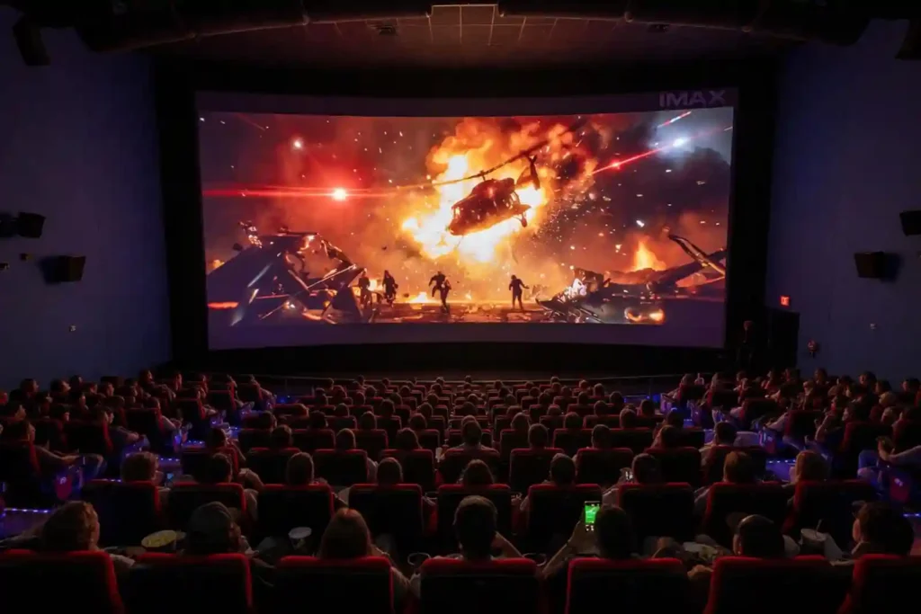 IMAX cinema screening for Mortal Kombat II opening weekend May 2026